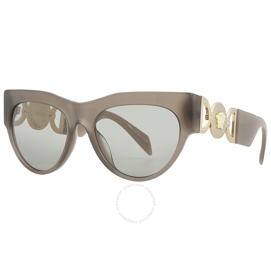 Versace Light Brown Cat Eye Ladies Sunglasses VE4440U 5407/3 56 - 5