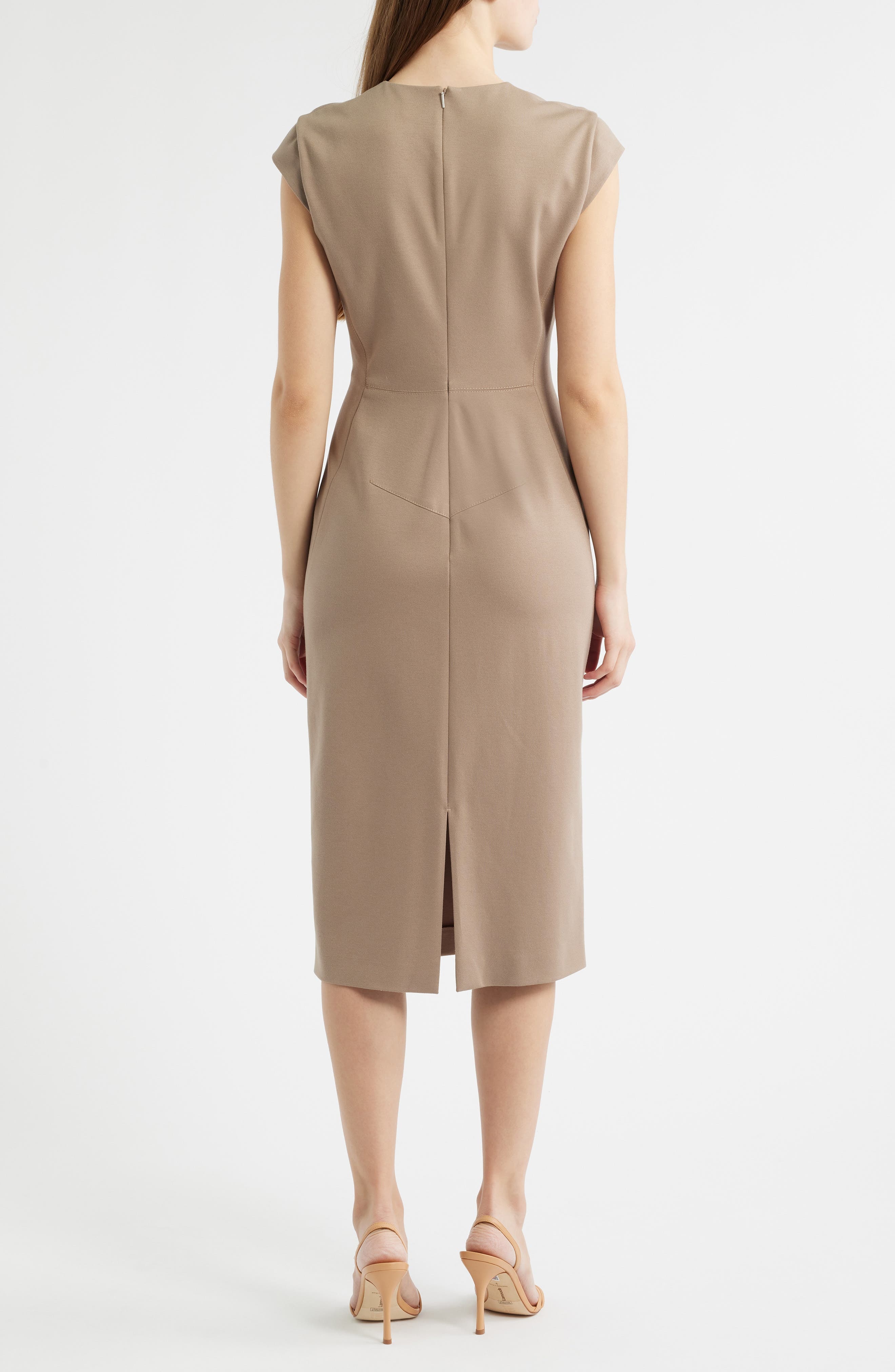 BOSS Dulisa Sheath Dress in Basalt at Nordstrom - 2