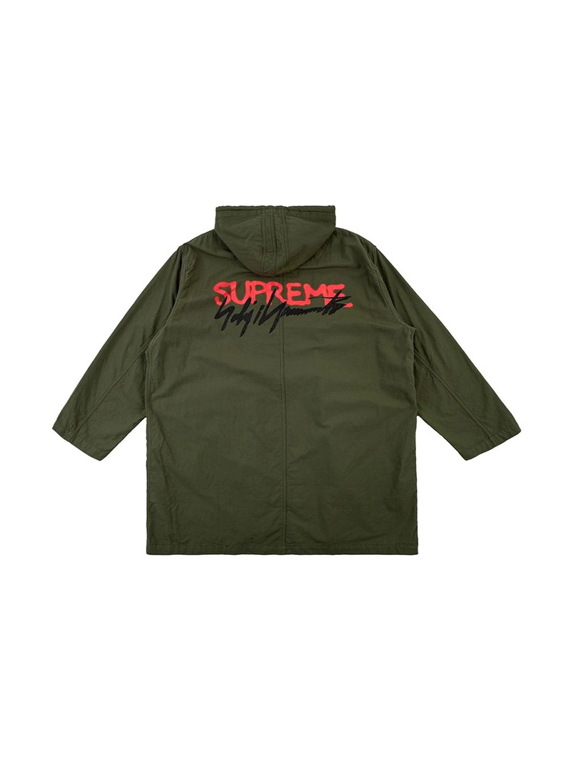 Supreme x Yohji Yamamoto hooded parka outlook