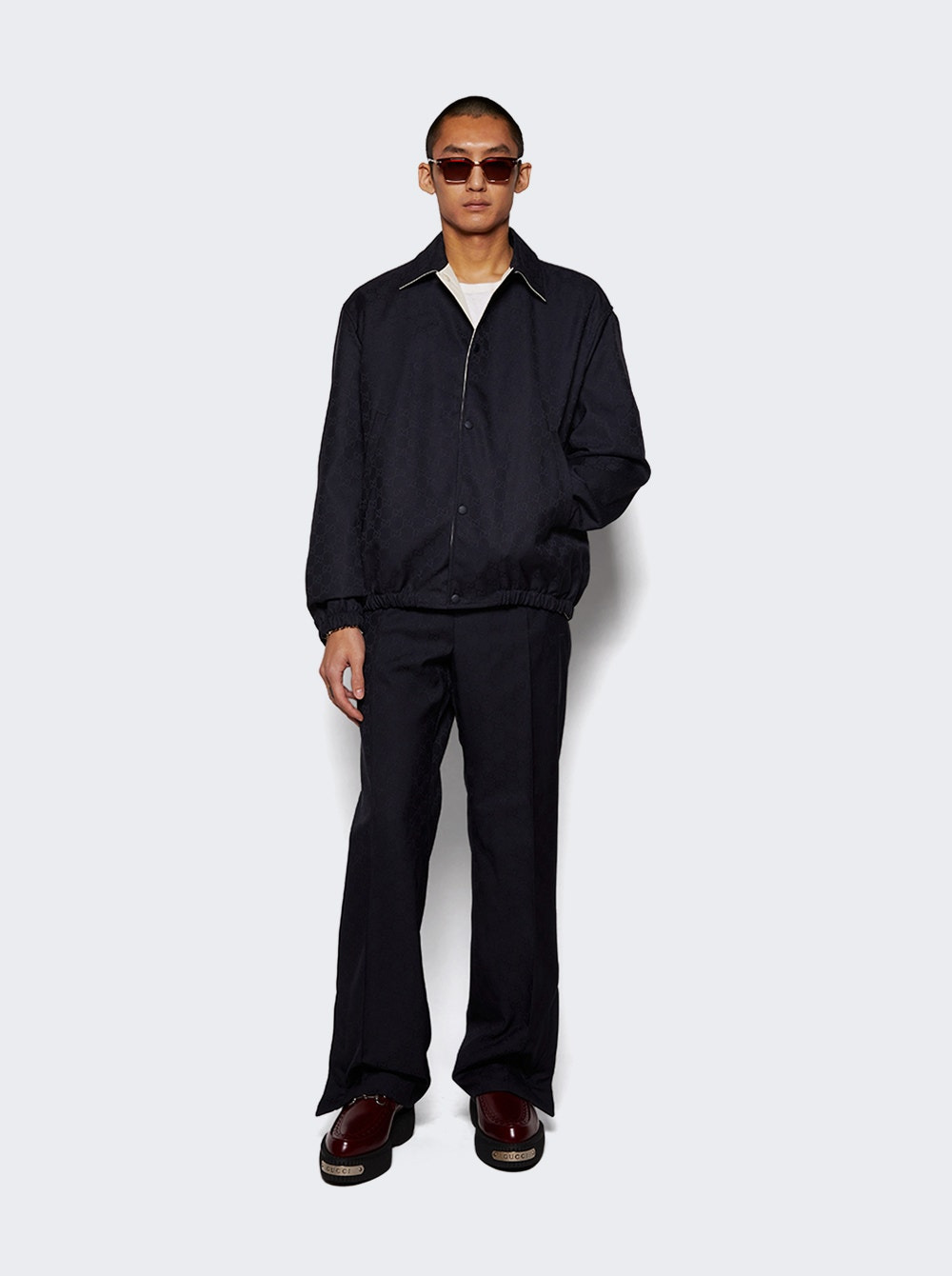 Jacquard Pant Ink - 2