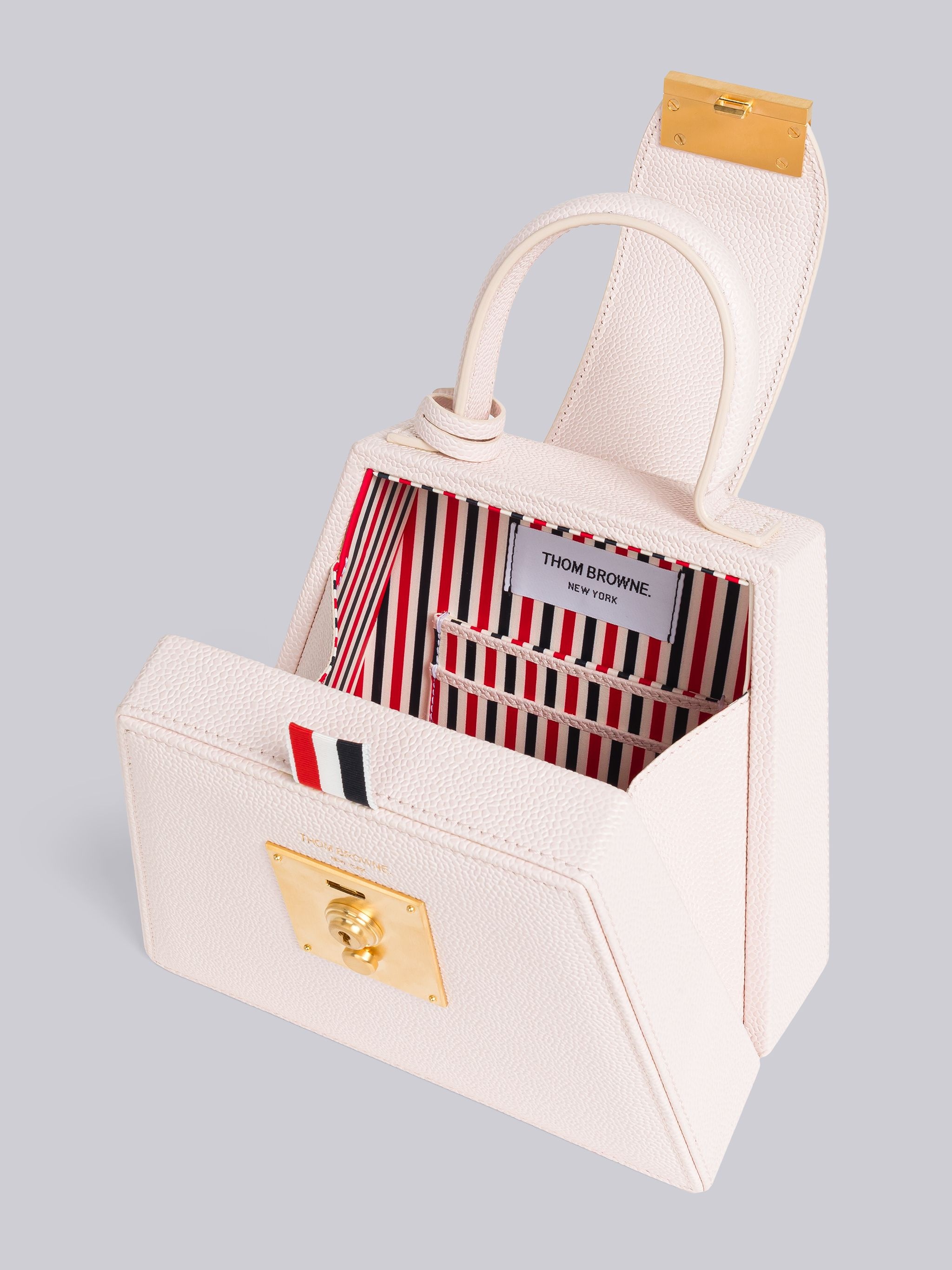 Pebble Grain Leather Mrs. Thom Mini Box Bag - 5