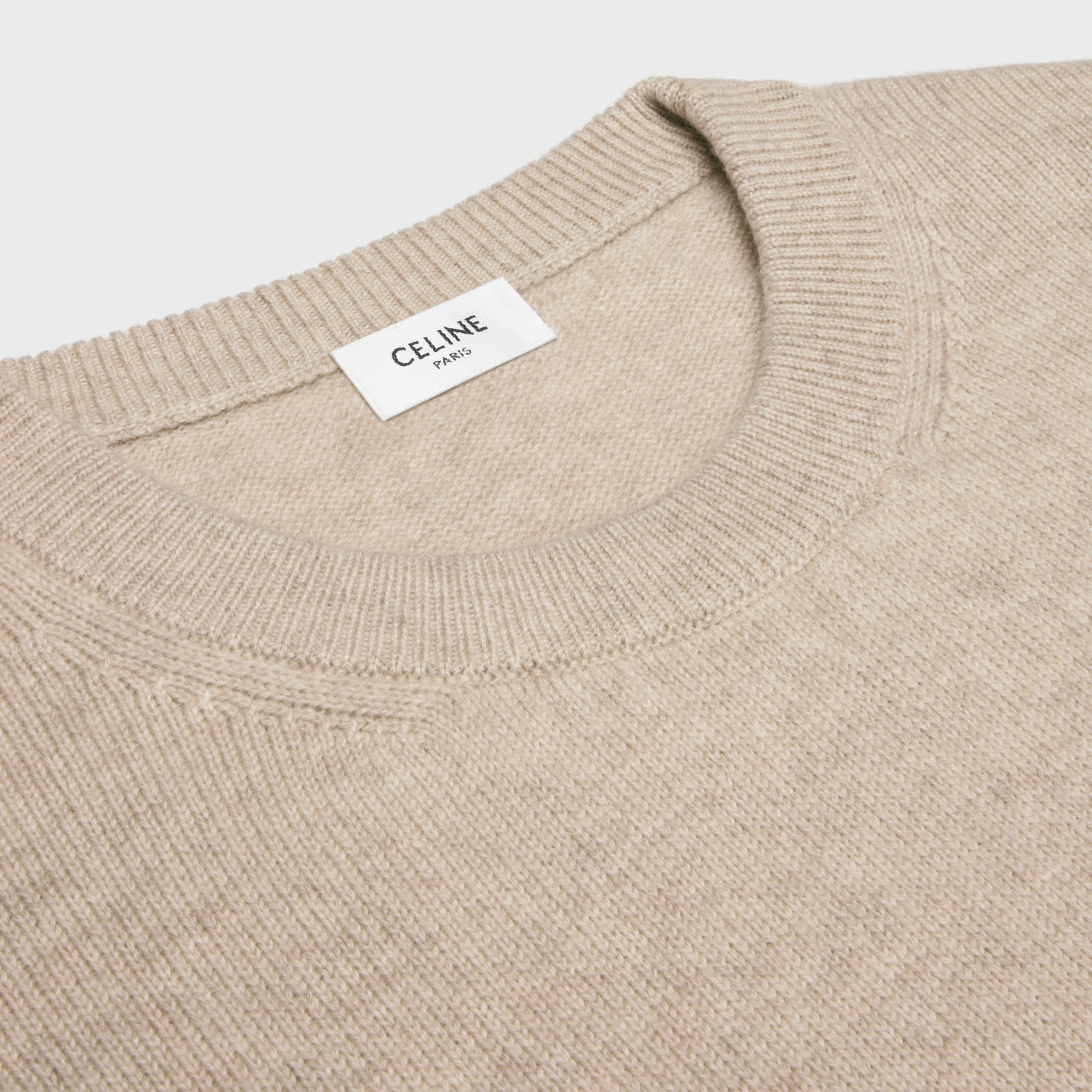 crew neck sweater in Scottish cashmere - 3