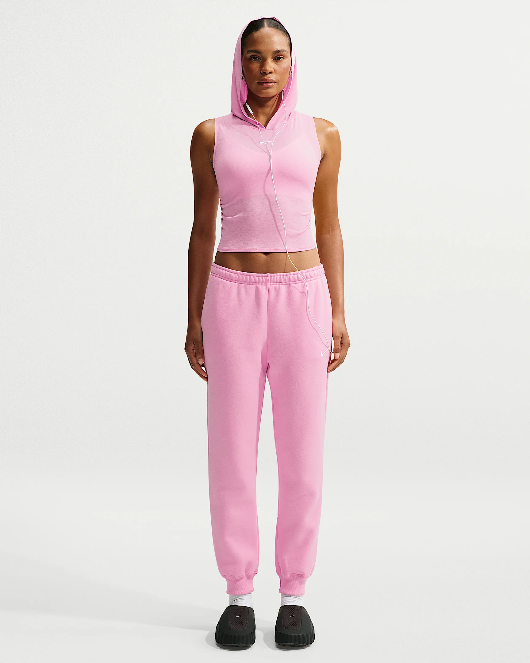 Nike Studio Fleece Medium Weight Women's Mid-Rise Joggers - 1