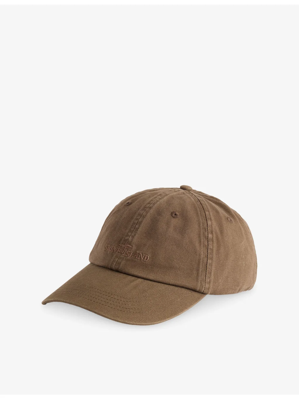 Brand-Embroidered Cotton Cap - 1