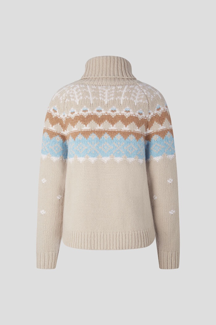 Samia Cashmere pullover in Beige - 6