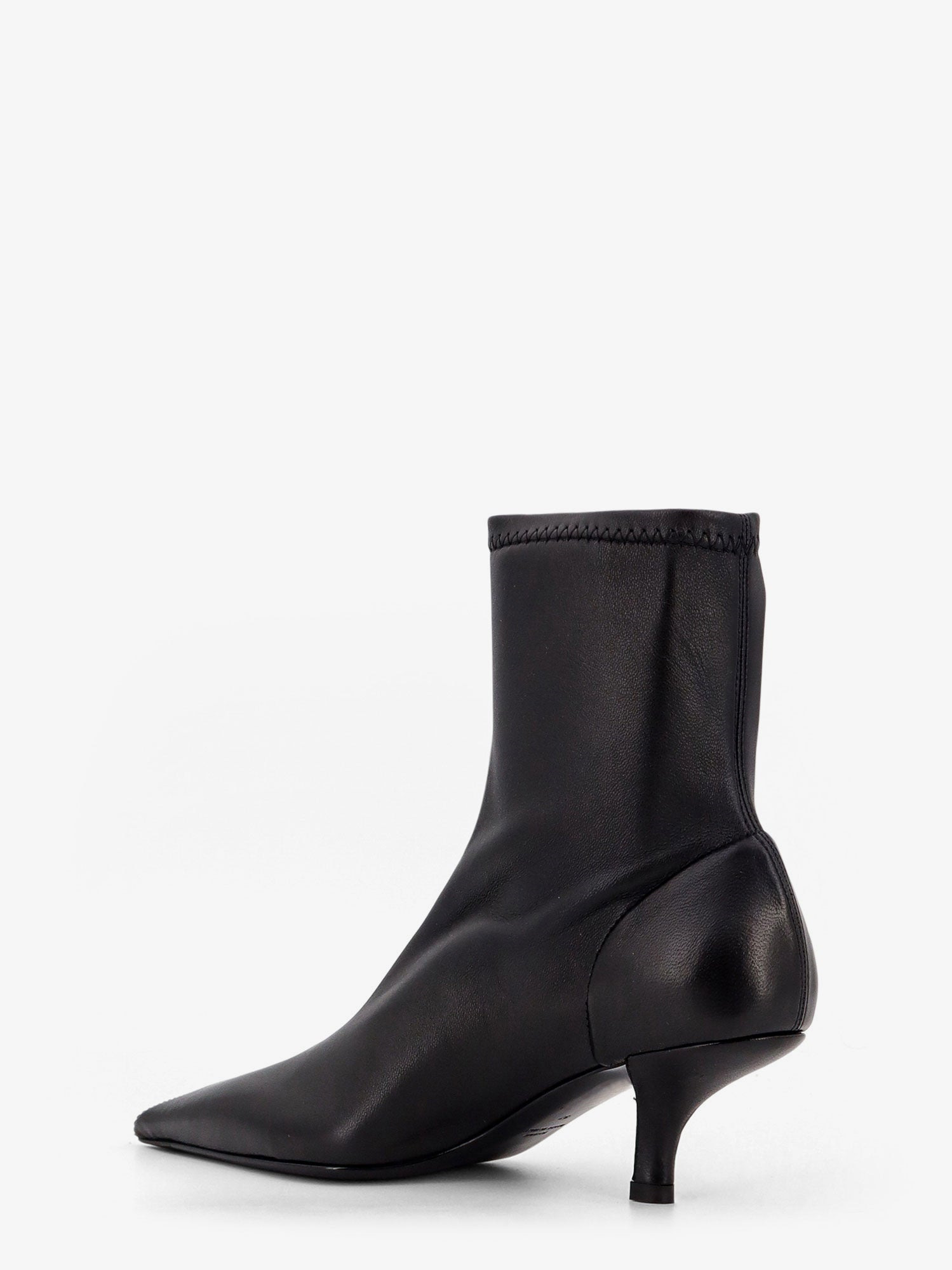 Toteme Leather Ankle Boots - 3