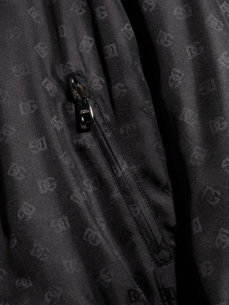logo-print bomber jacket 5
