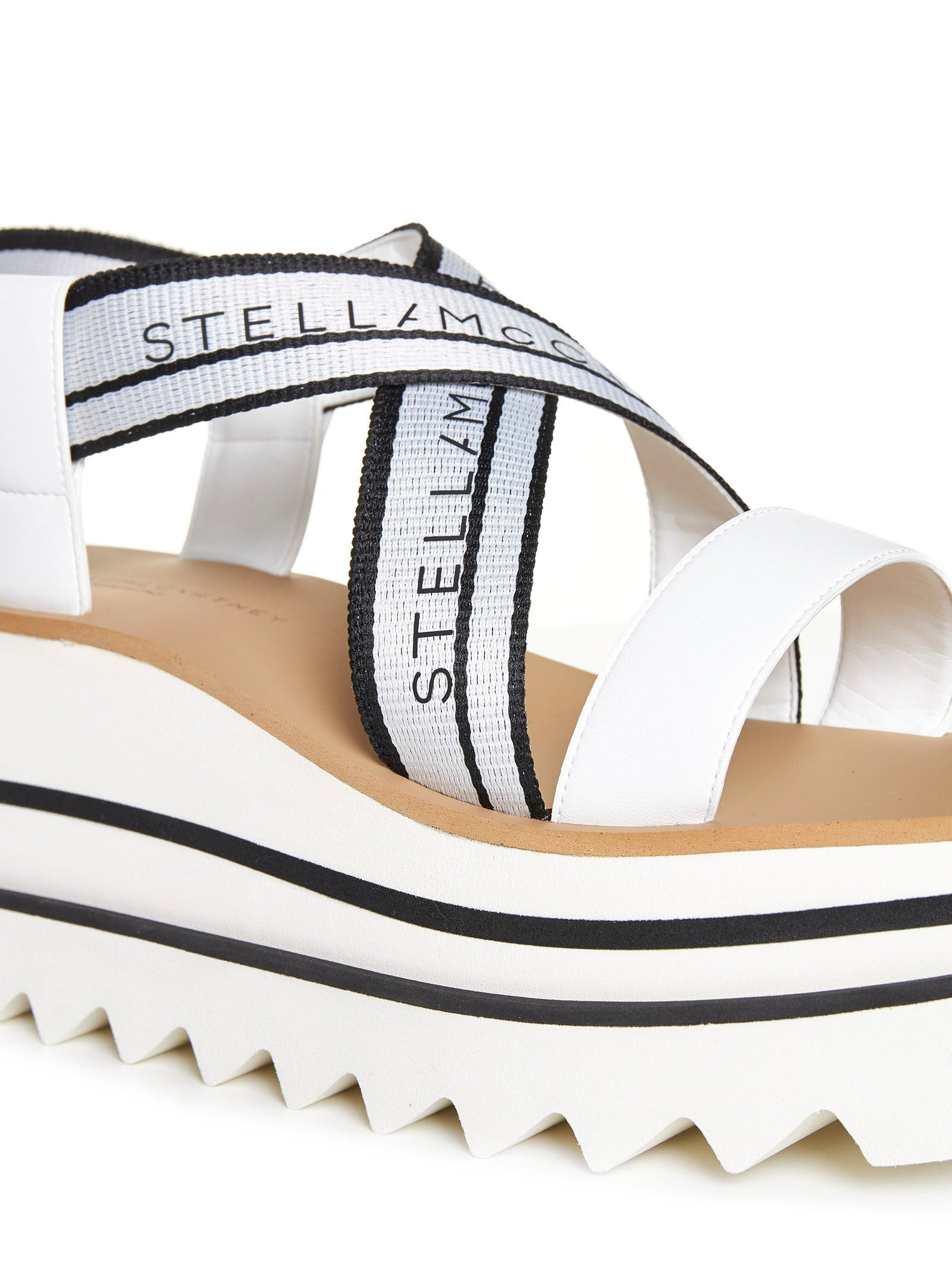 Stella Mccartney Women Sneakelyse Canvas And Alter Nappa Sandals - 4
