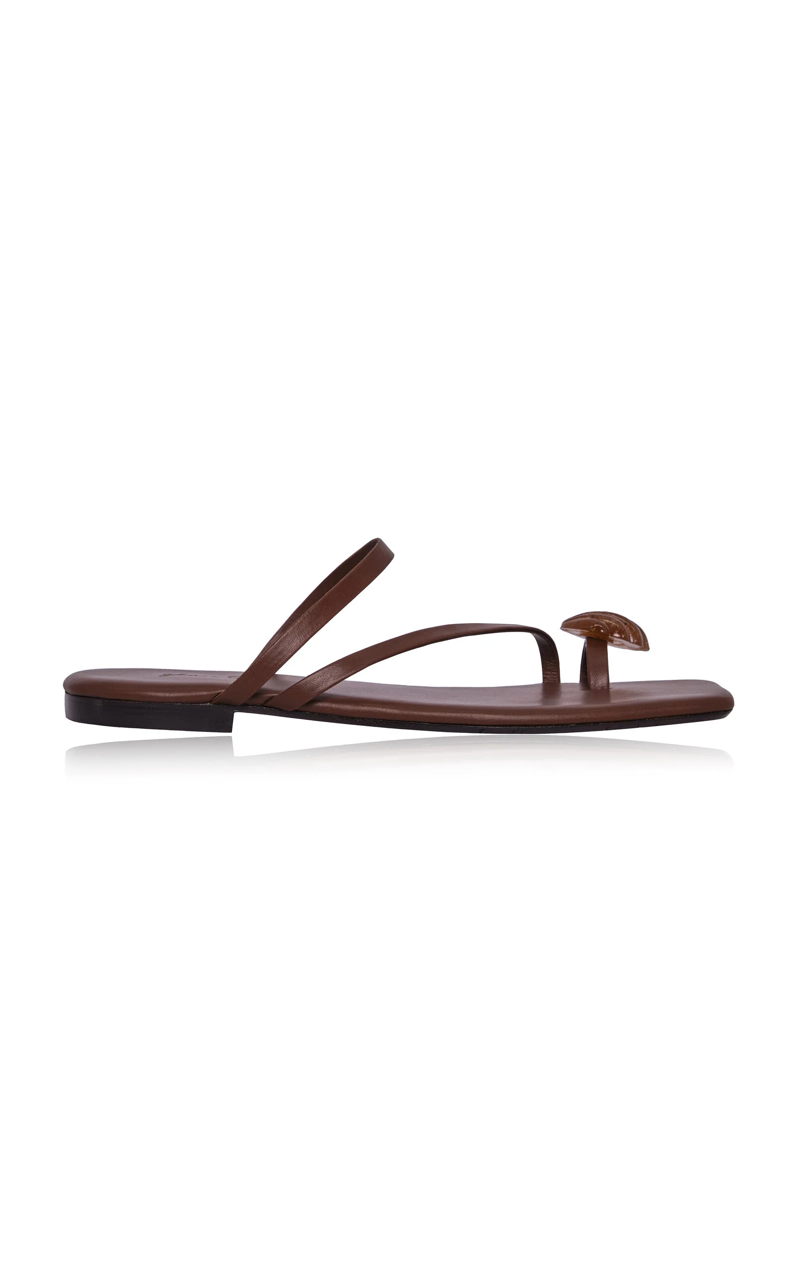 Camino De Las Almas Leather Sandals brown - 1