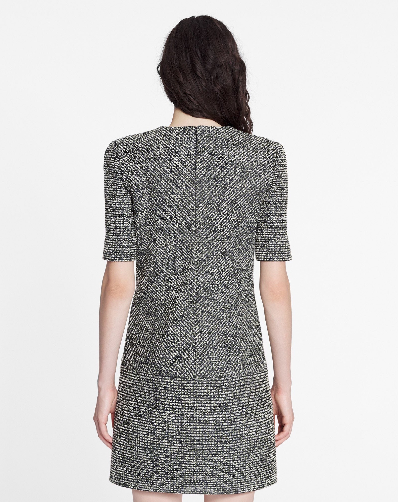 MADE-TO-MEASURE SHORT-SLEEVED DRESS - 4