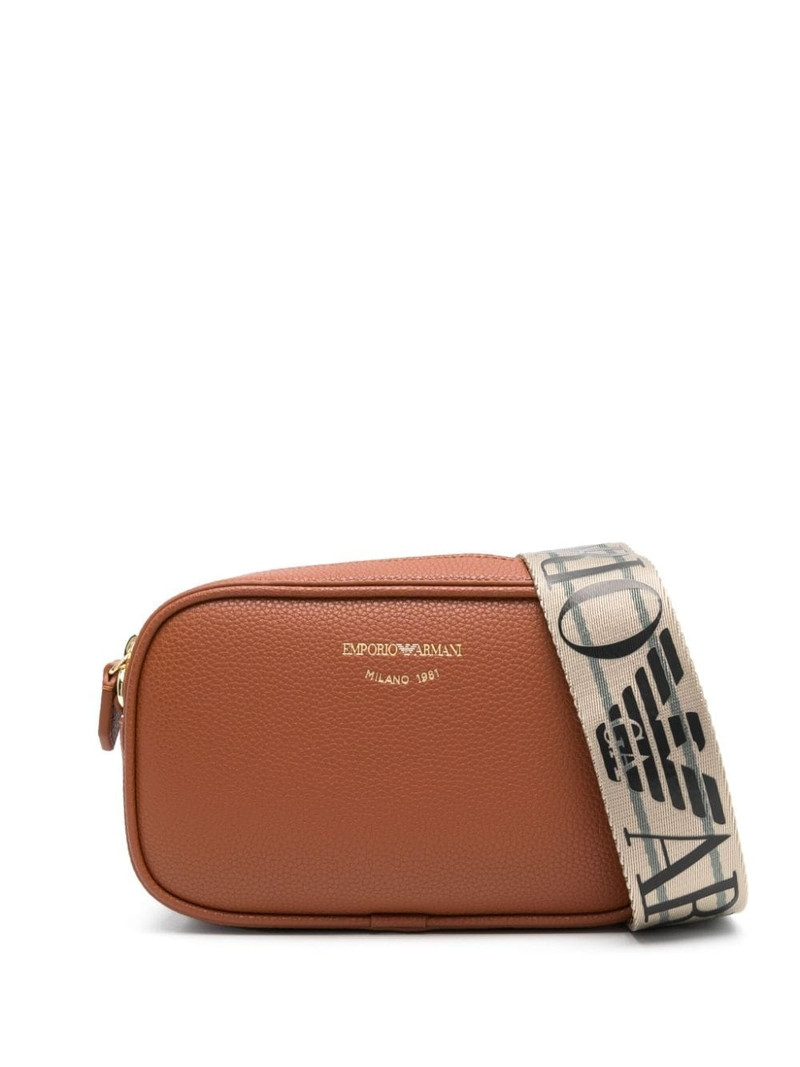 logo-debossed cross body bag 1