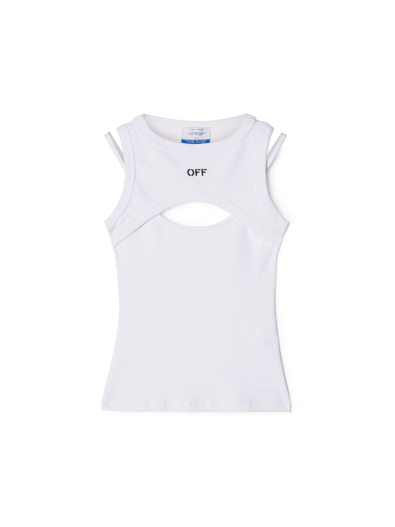 Off Stamp Rib Round Row Top 1