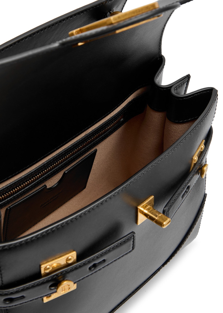 Balmain B-buzz 23 Leather top Handle bag - 4