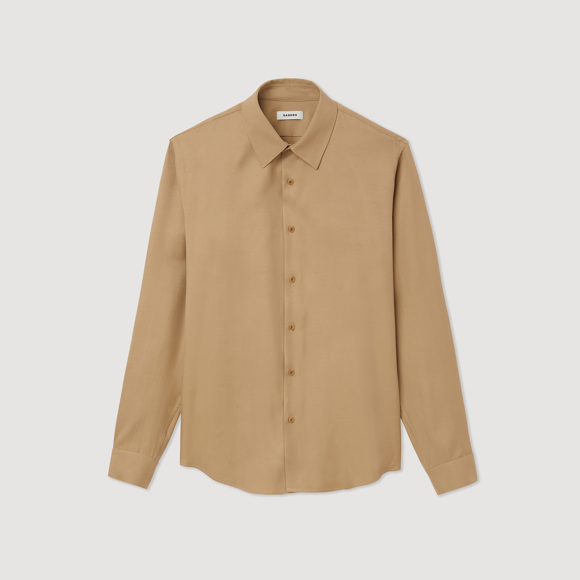 Flowing long-sleeved shirt - 1