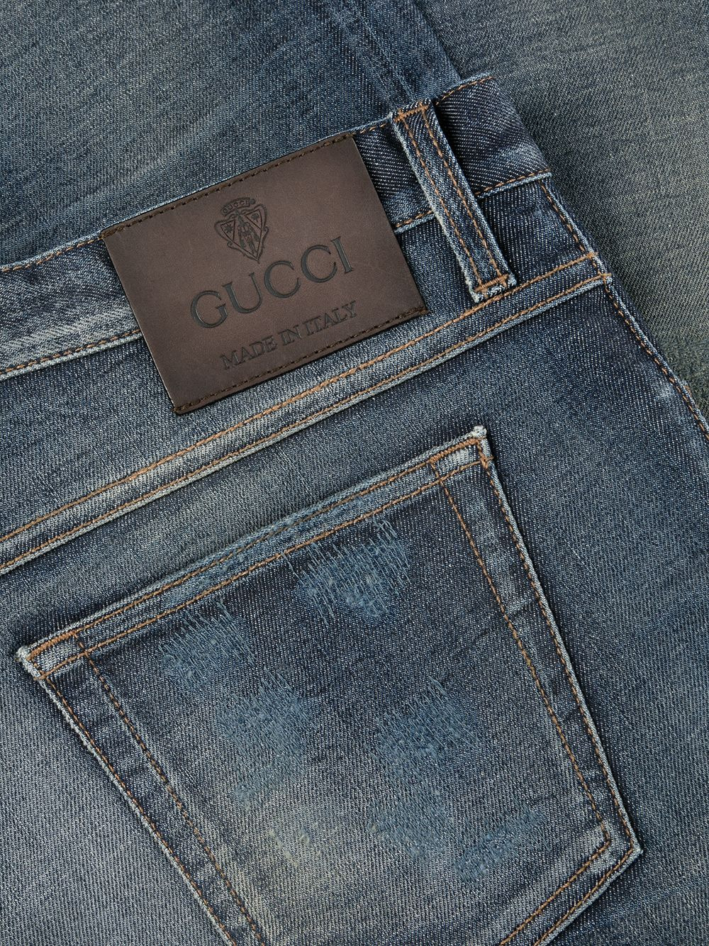 straight leg jeans - 6