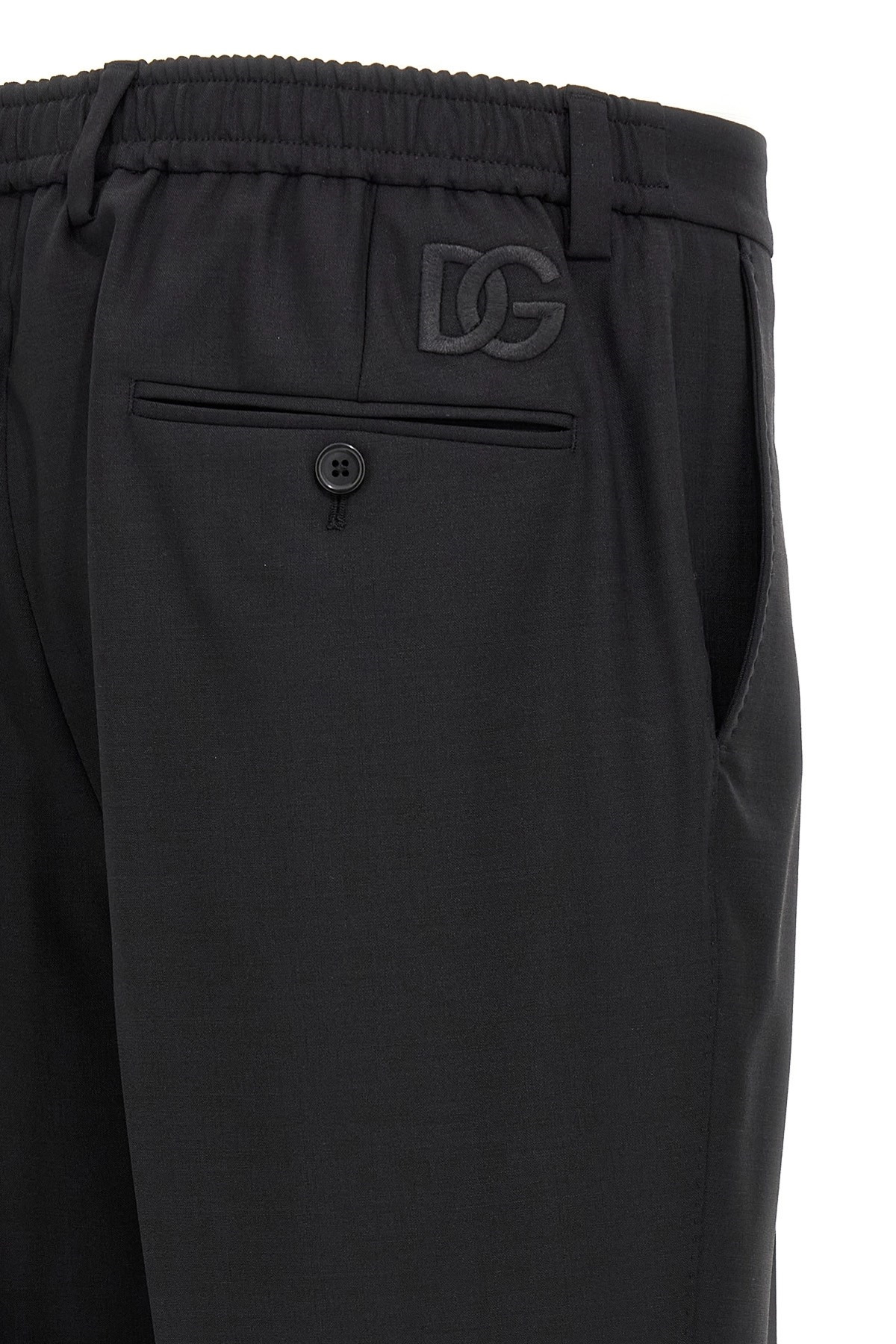 Logo embroidery pants - 5