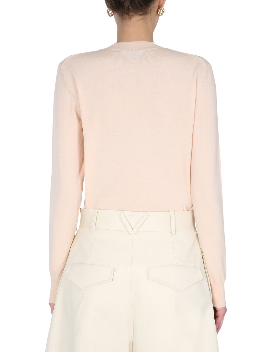 Bottega Veneta Women Lightweight Long Sleeved Sweater - 2