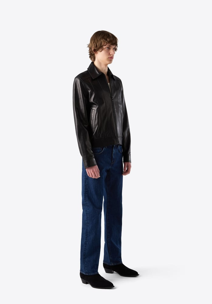 LEATHER JACKET 79 BLACK - 4