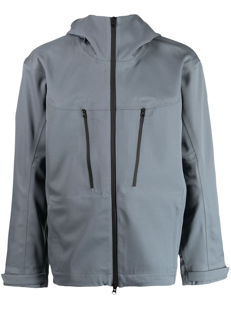wool zip-up jacket 1