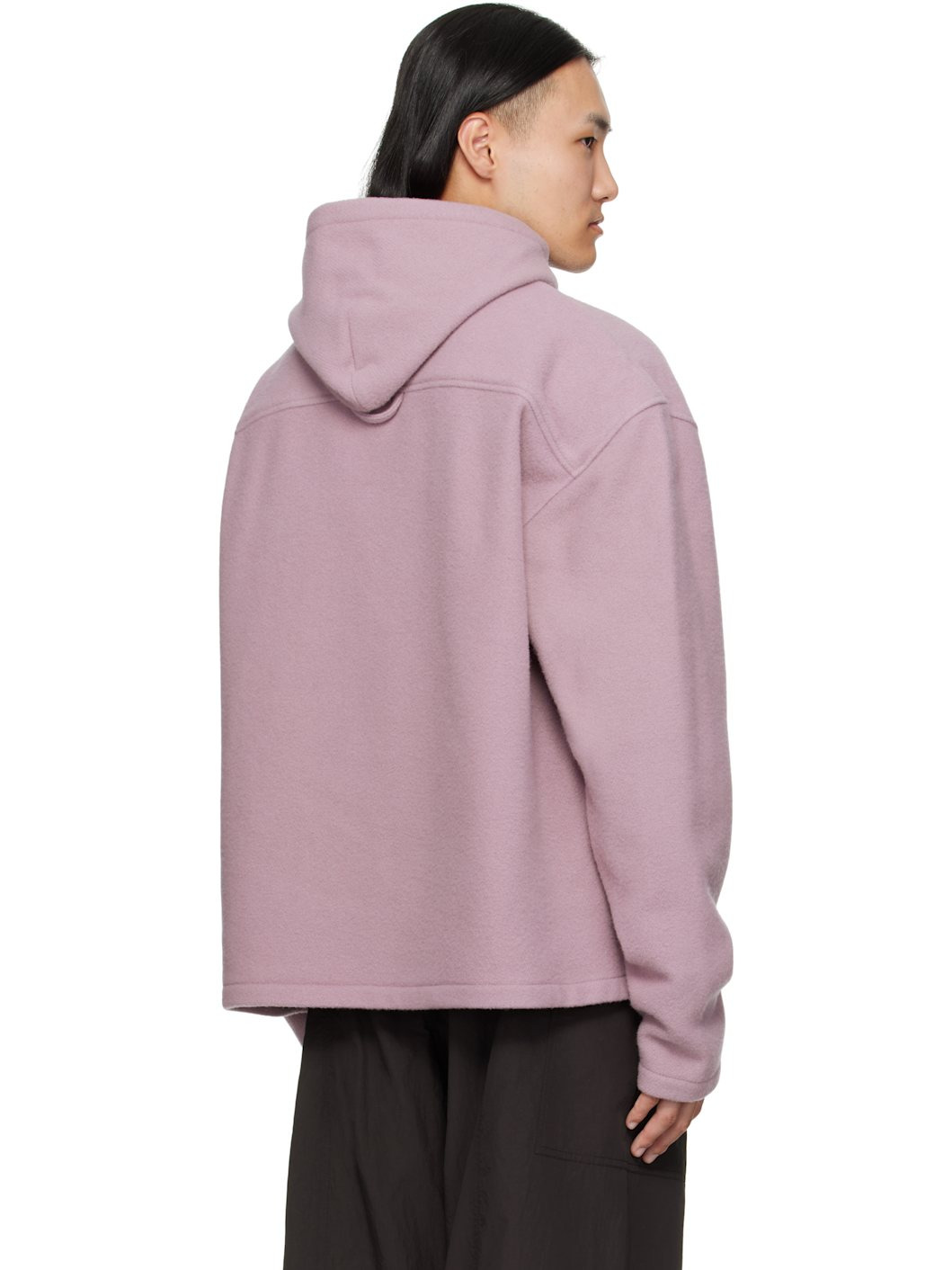 Pink Fleece Hoodie - 3