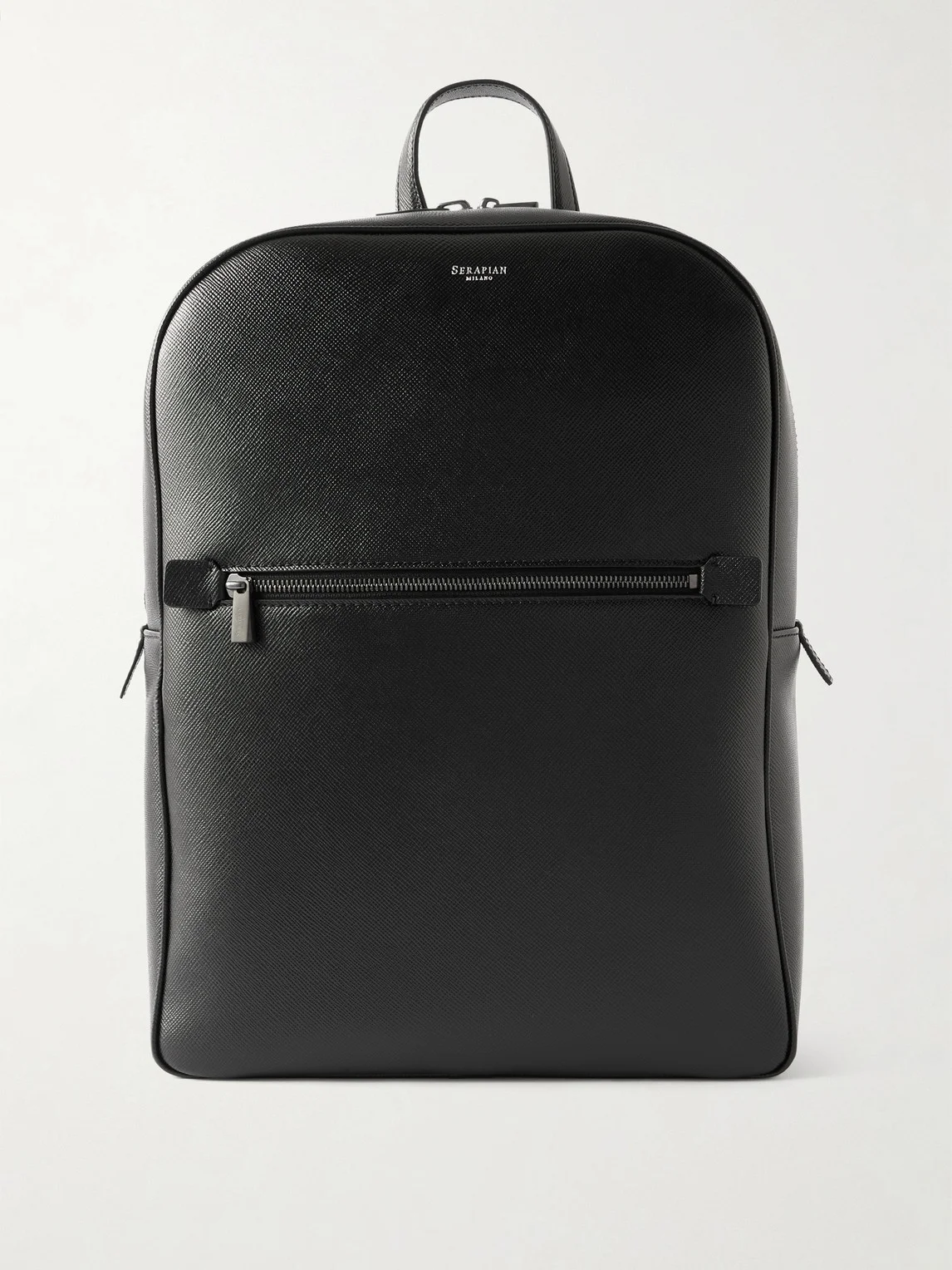 Evoluzione Cross-Grain Leather Backpack - 1