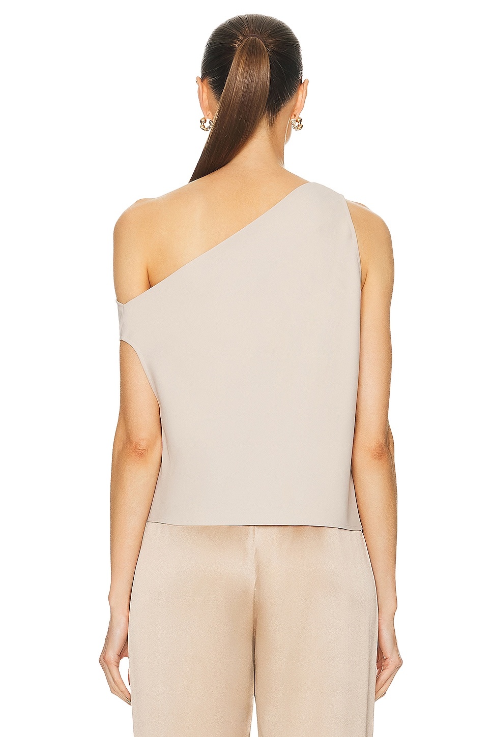 Asymmetric Cowl Top - 4