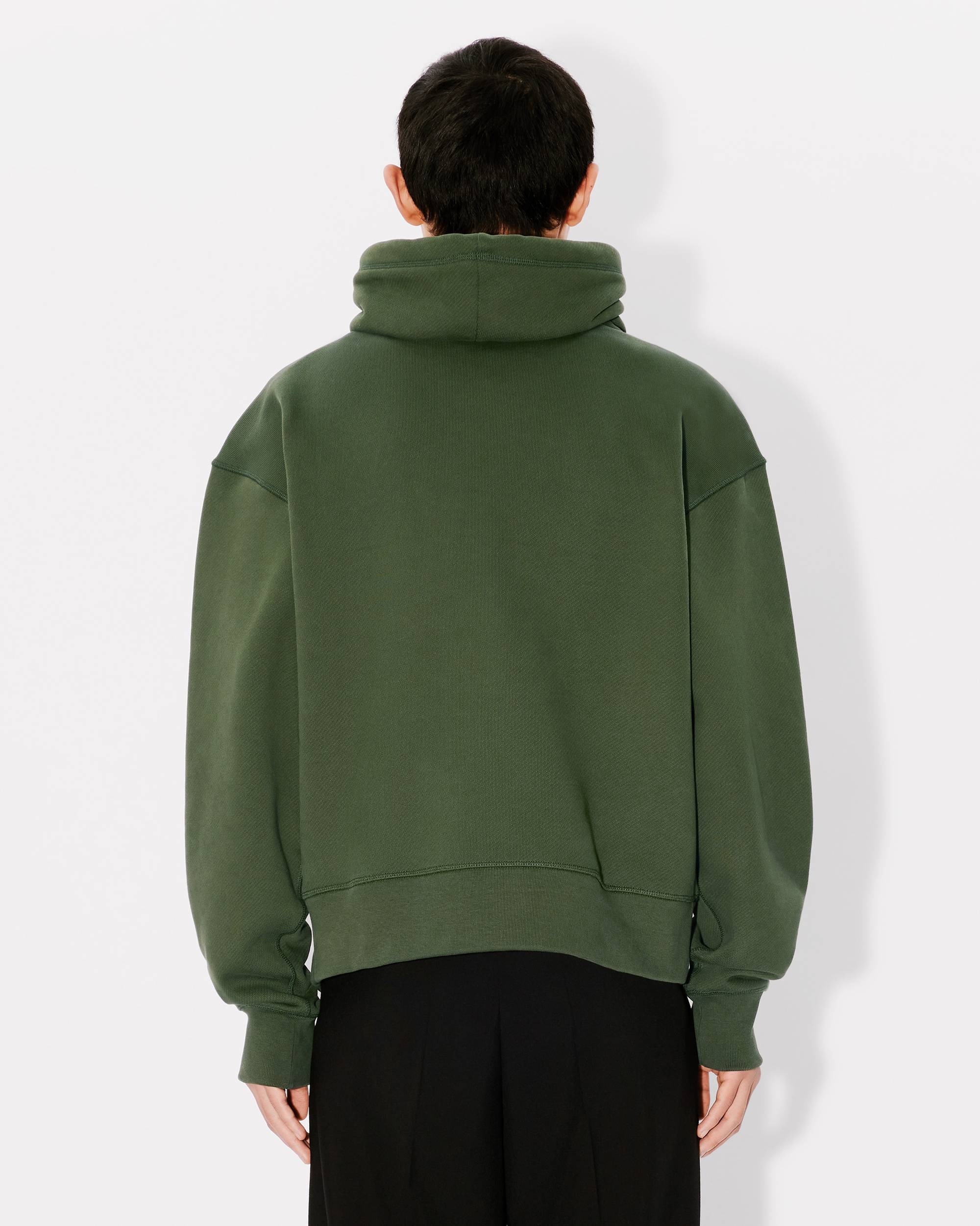'KENZO Kube' embroidered snood sweatshirt - 5