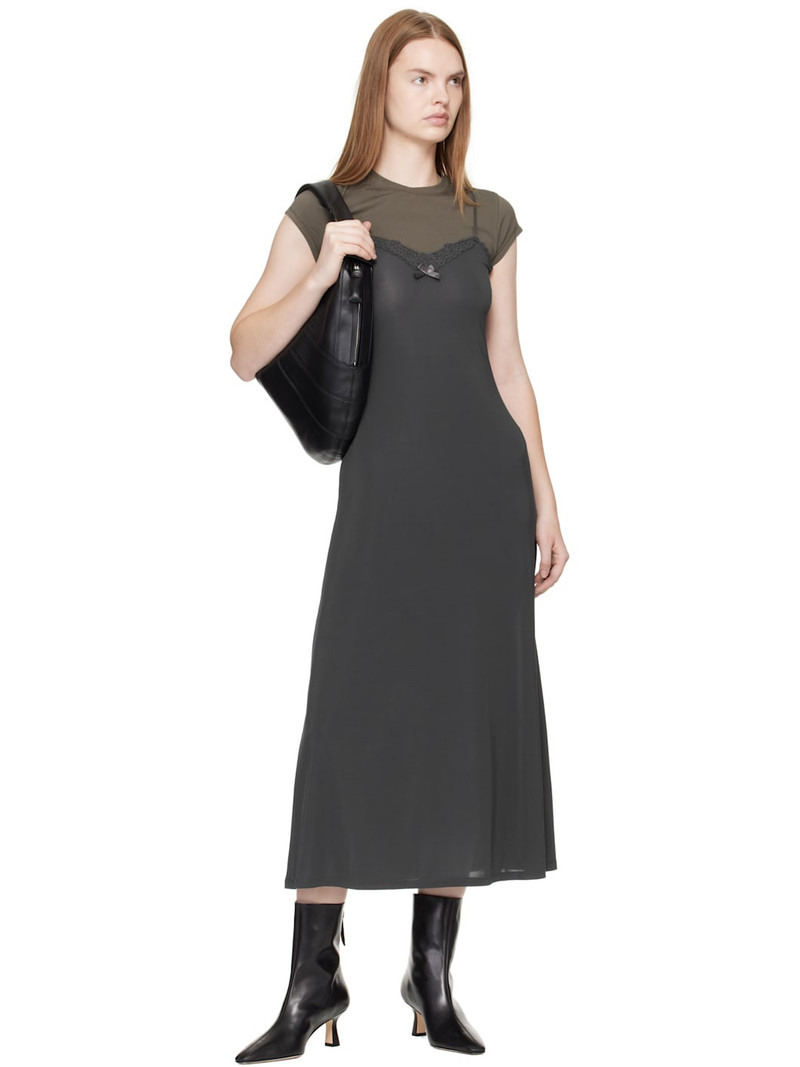 Aeyde Black Elina Boots outlook