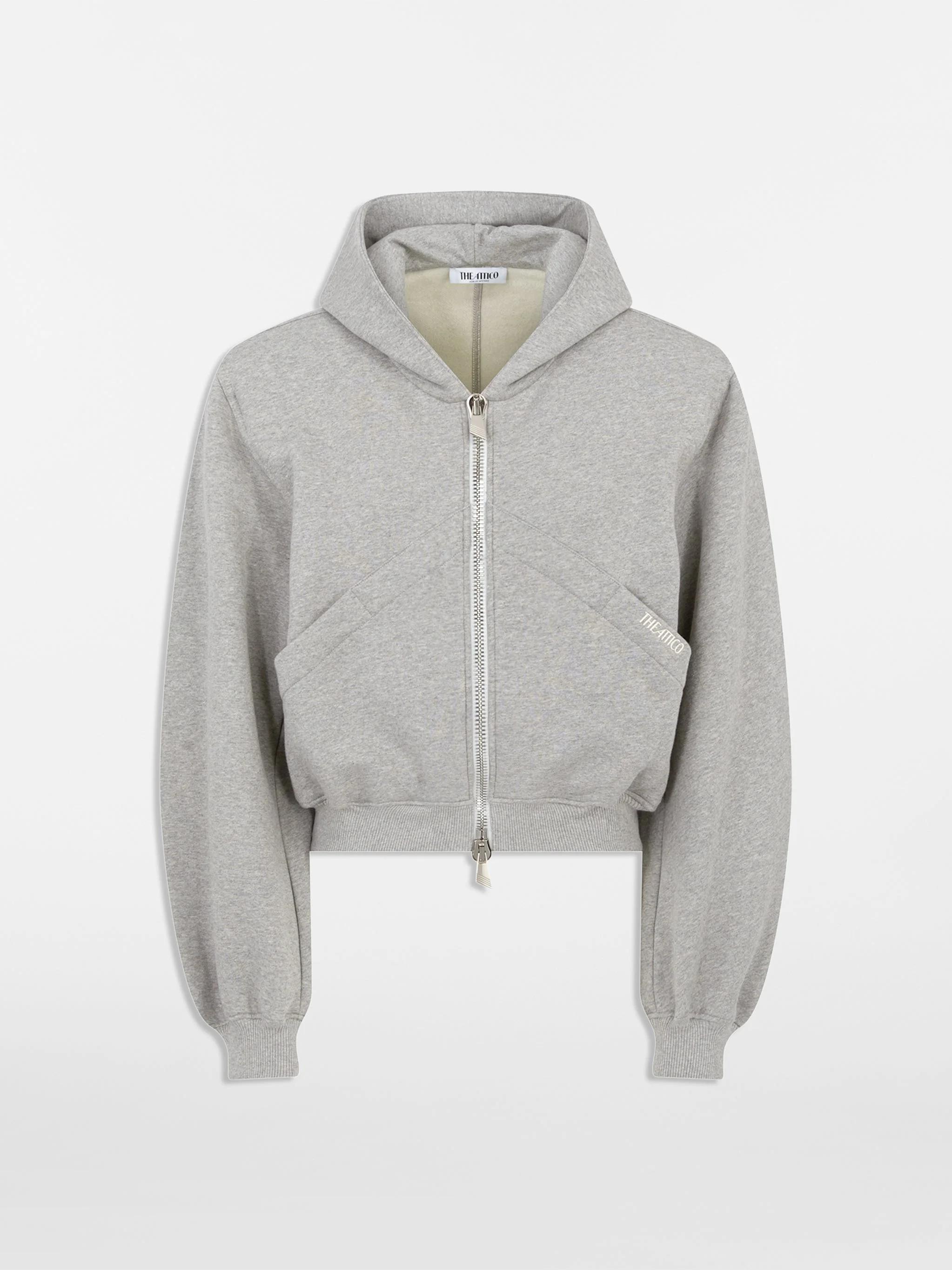MELANGE GREY SWEATSHIRT - 1