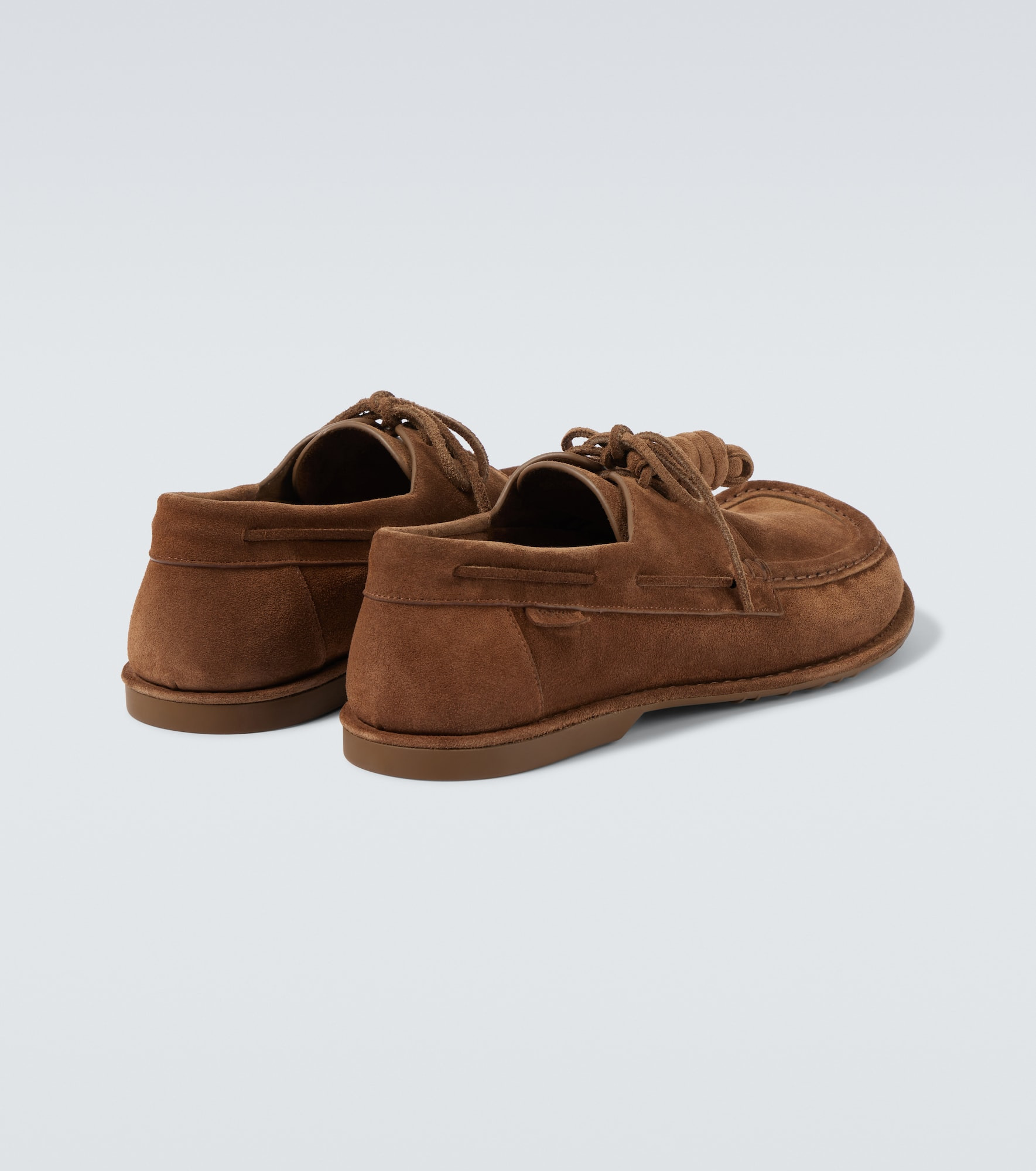 Paula's Ibiza Campo suede boat shoes - 6