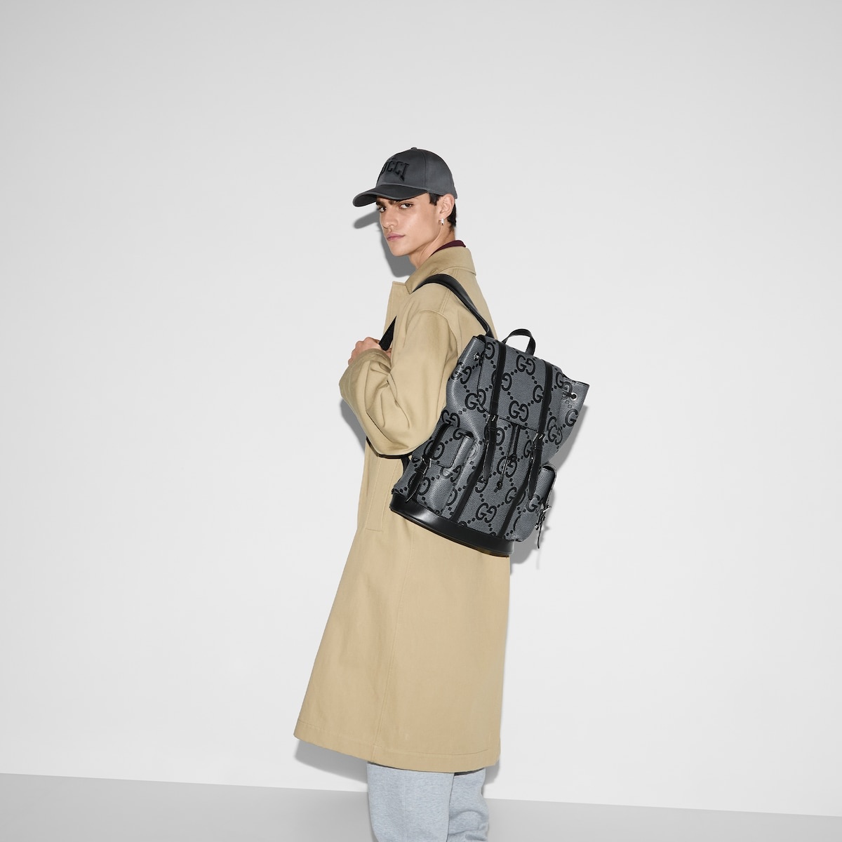 Large jumbo GG backpack - 3