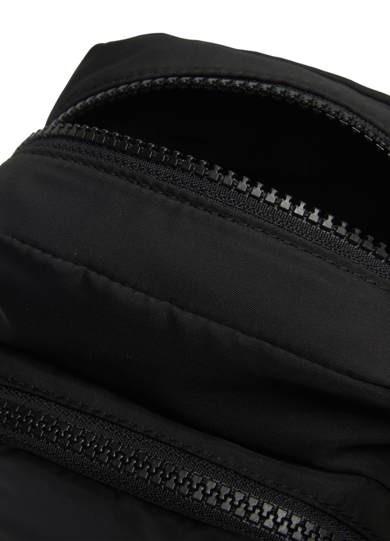 graffiti logo-print messenger bag 5