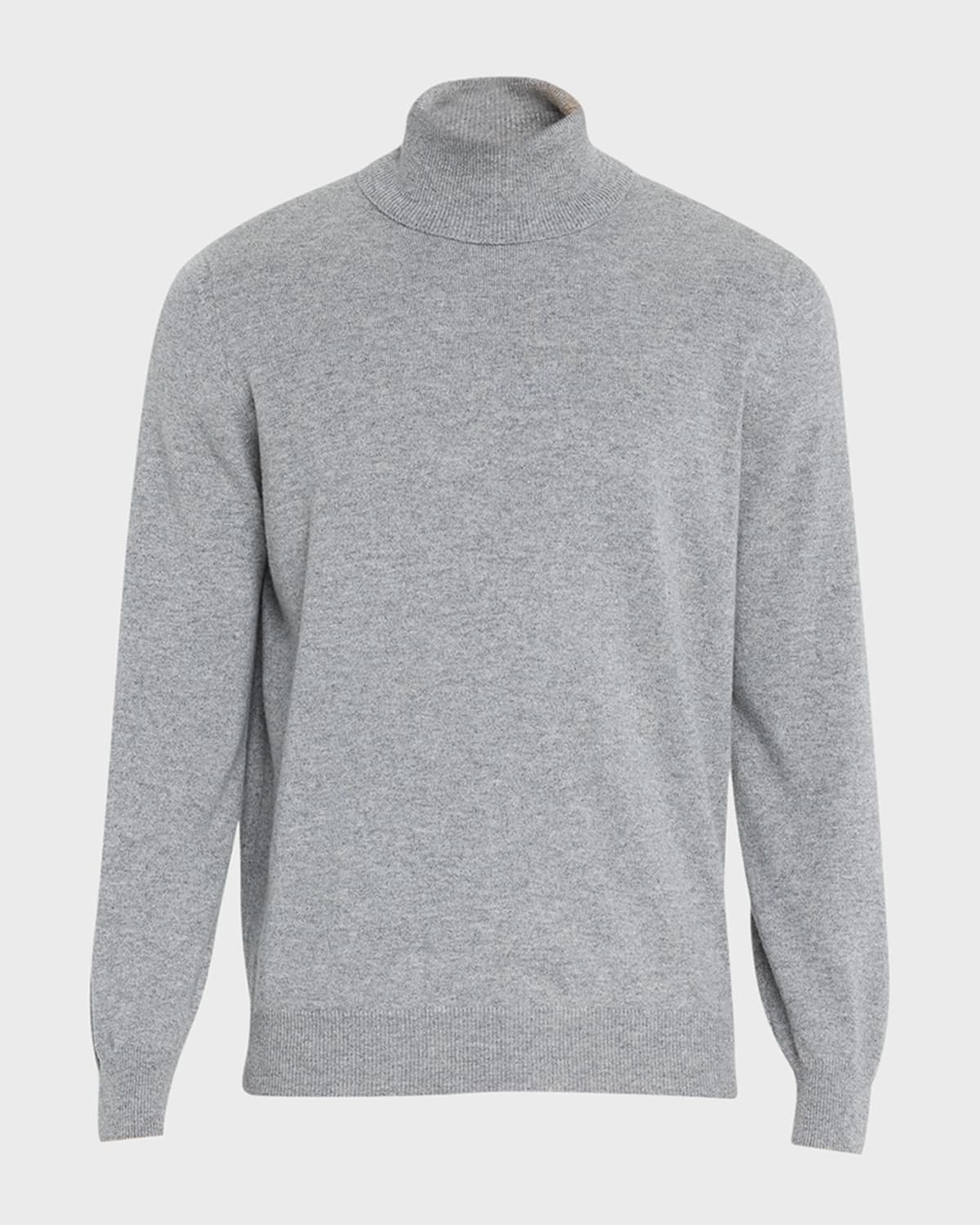Men's Cashmere Turtleneck Sweater - 1