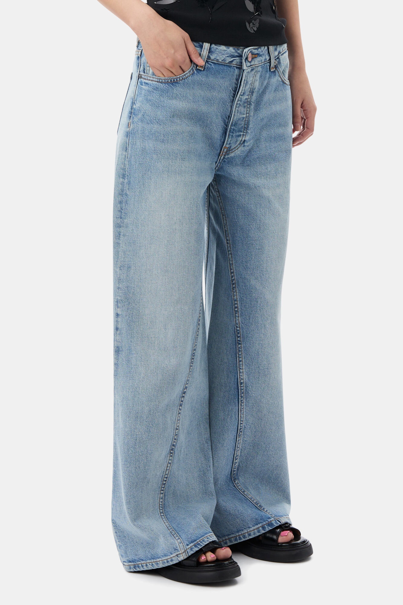 LIGHT BLUE VINTAGE JOEZY JEANS - 3