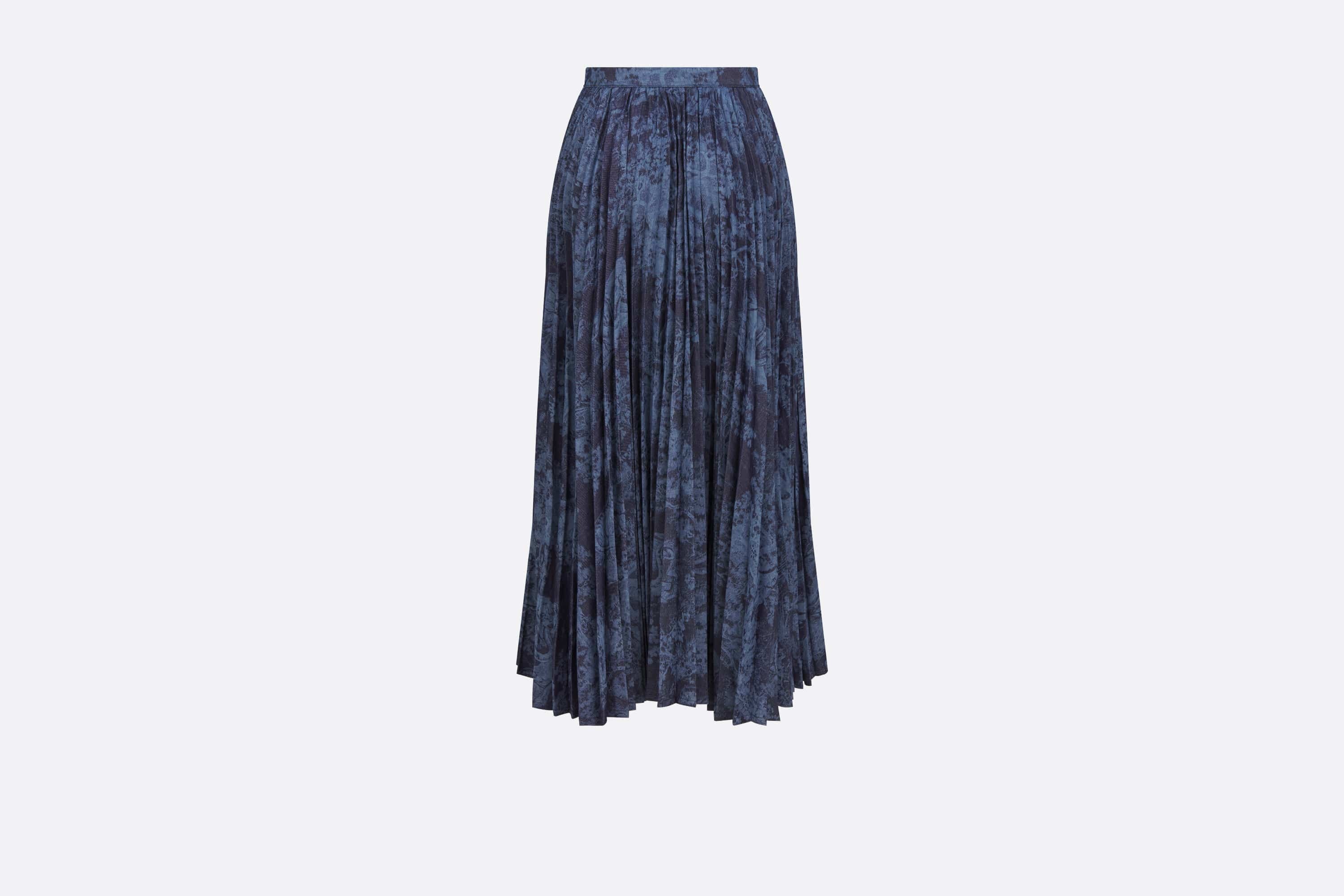 Dioriviera Pleated Mid-Length Skirt - 2