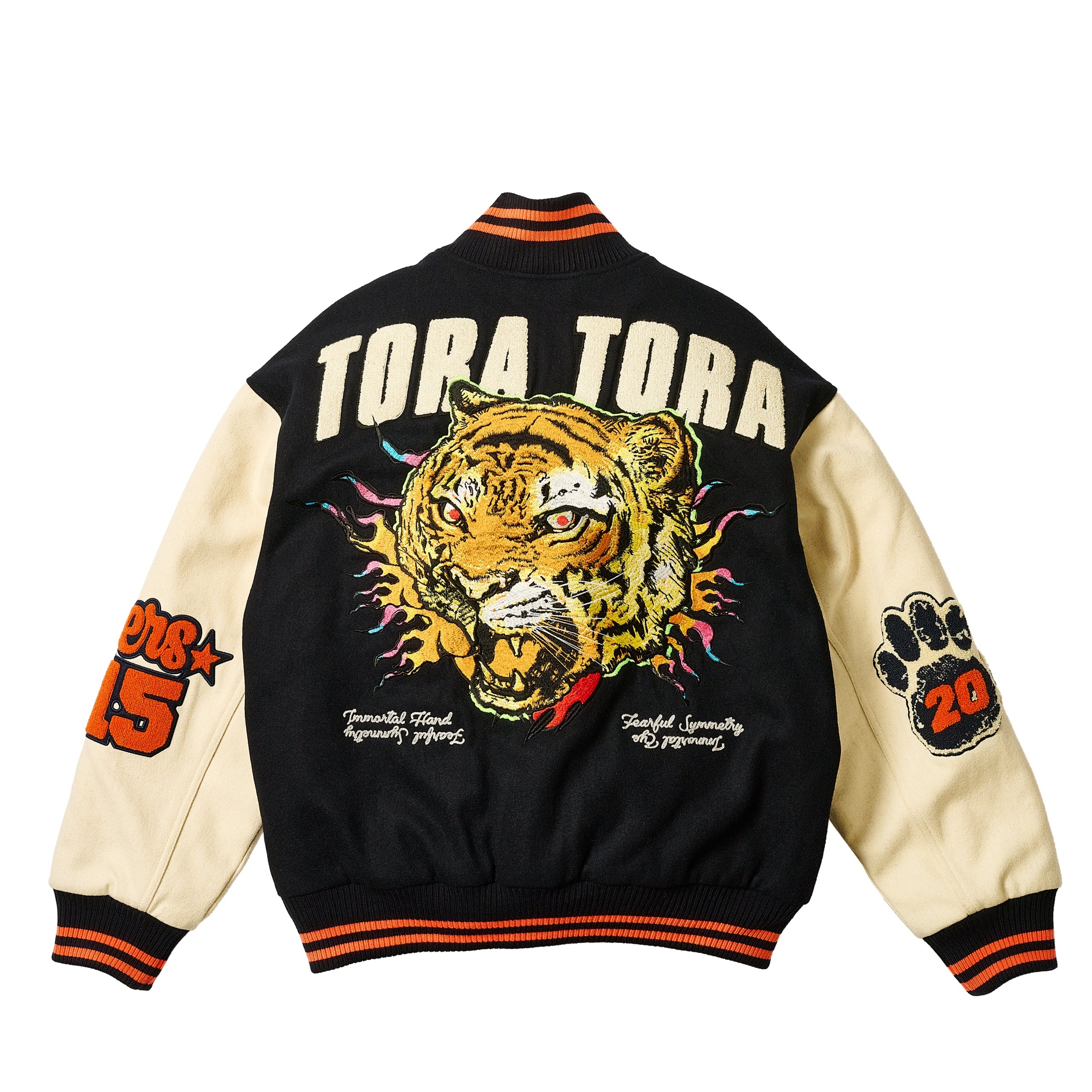 TORA TORA VARSITY JACKET NAVY - 3