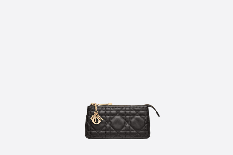 Lady Dior Zipped Key Case 1