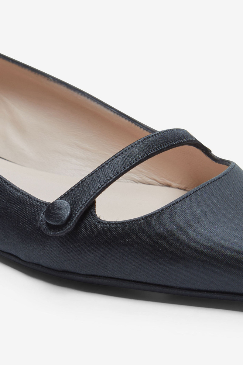 SATIN BALLET PUMPS 4