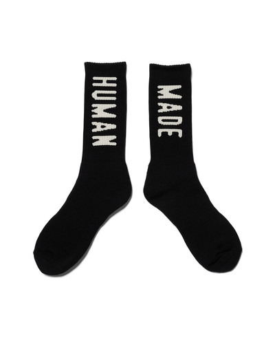 Human Made HM Logo Socks Black outlook