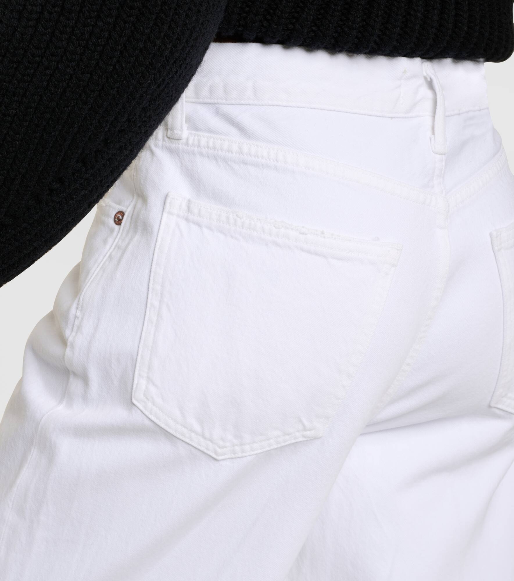 Low Slung Baggy wide-leg jeans - 6