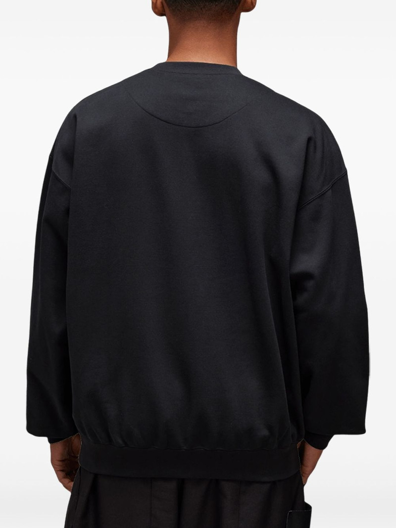Y-3 graphic-print "Black" sweatshirt outlook
