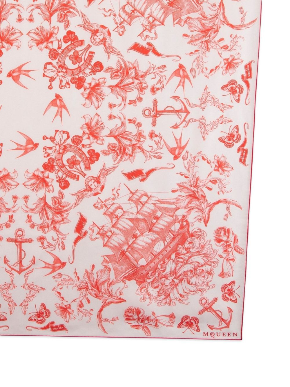 Sailor Tattoo silk scarf - 4