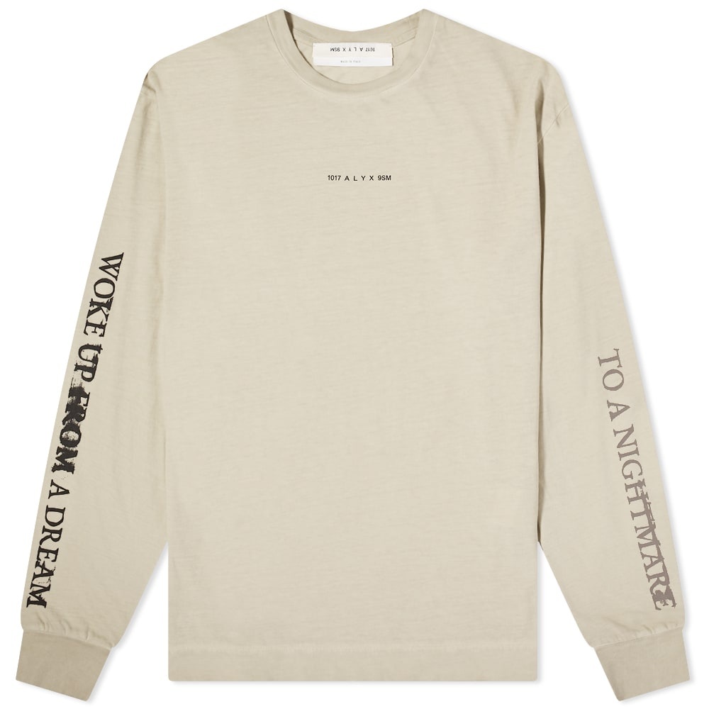 1017 ALYX 9SM Long Sleeve Logo Tee - 1