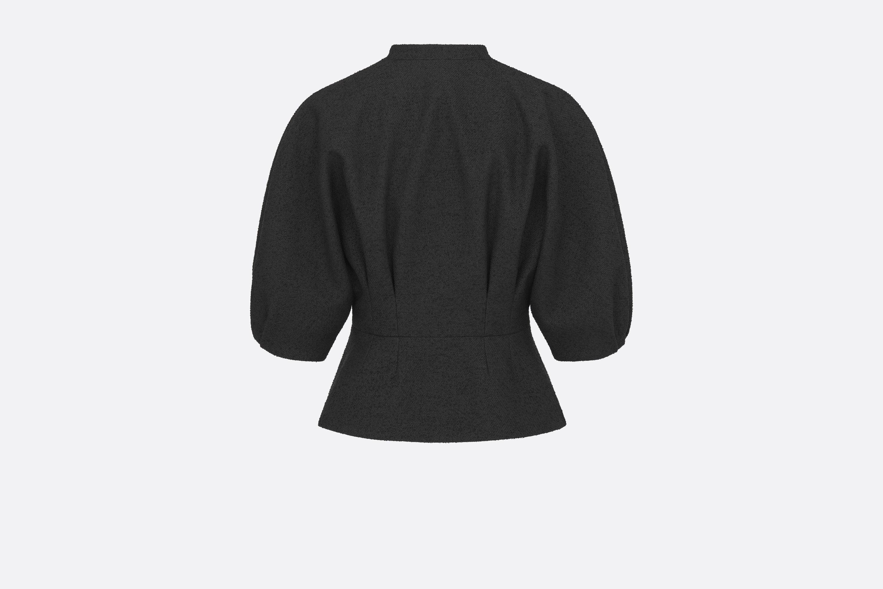 Jacket with Puff Sleeves - 2
