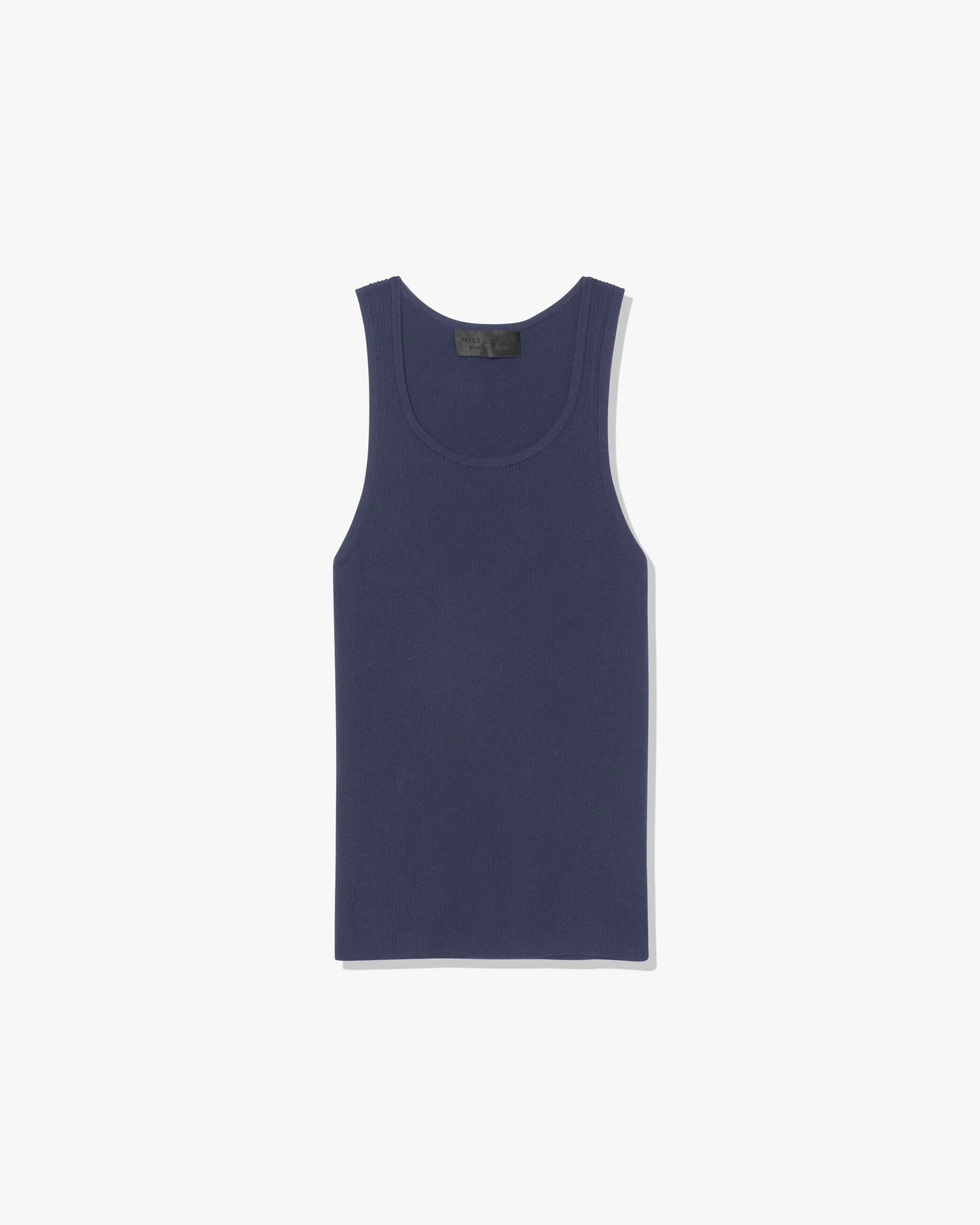 LOTTIE SILK KNIT TANK - 1