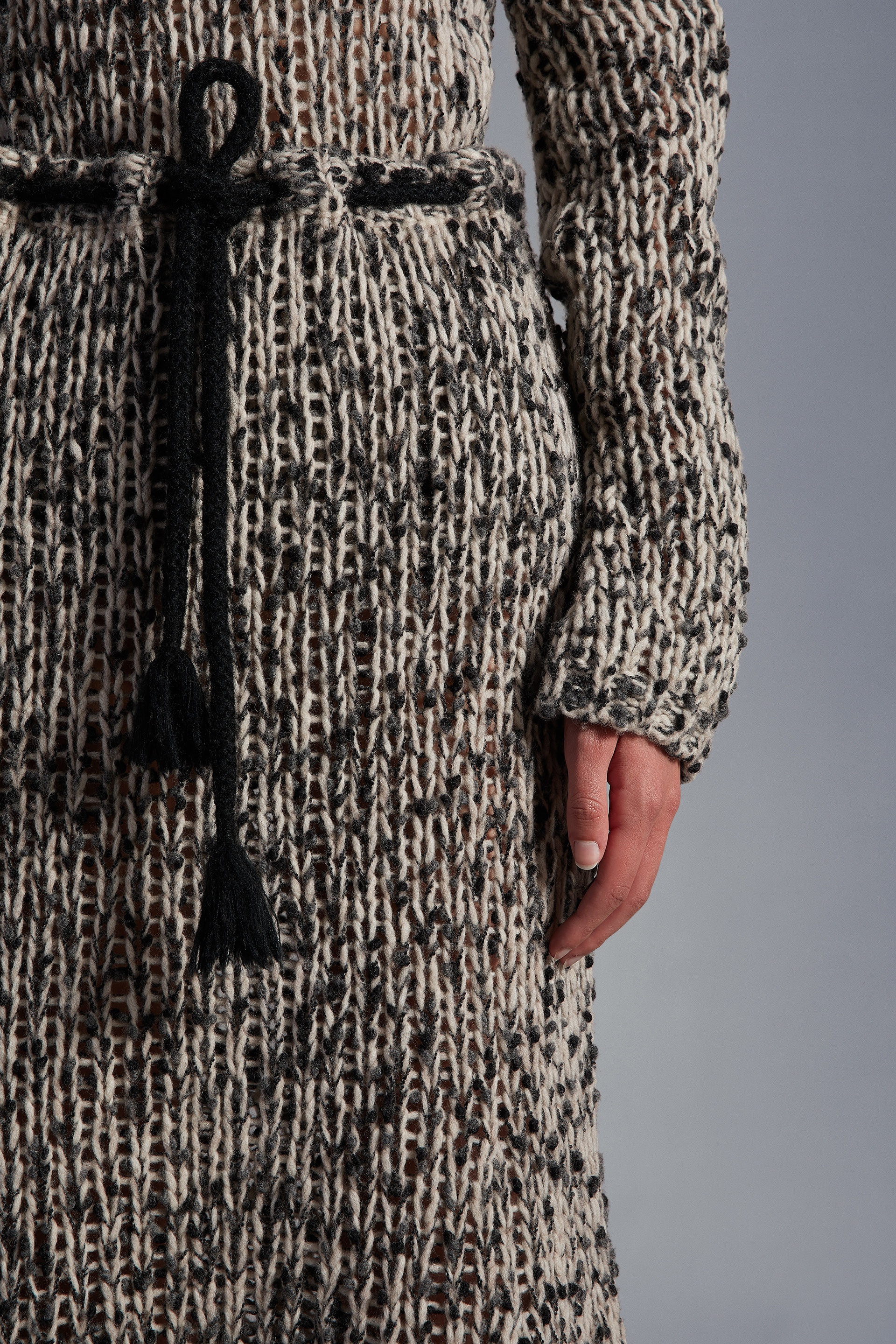 Wool Blend Midi Skirt - 5