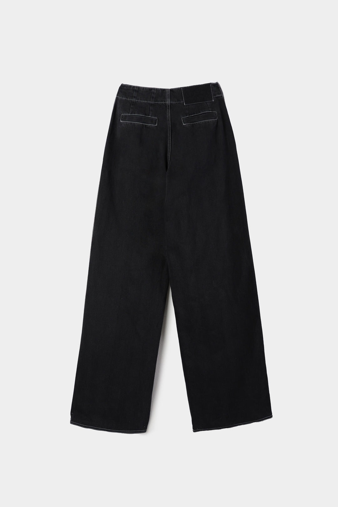JUMP PANTS / washed denim / black - 2