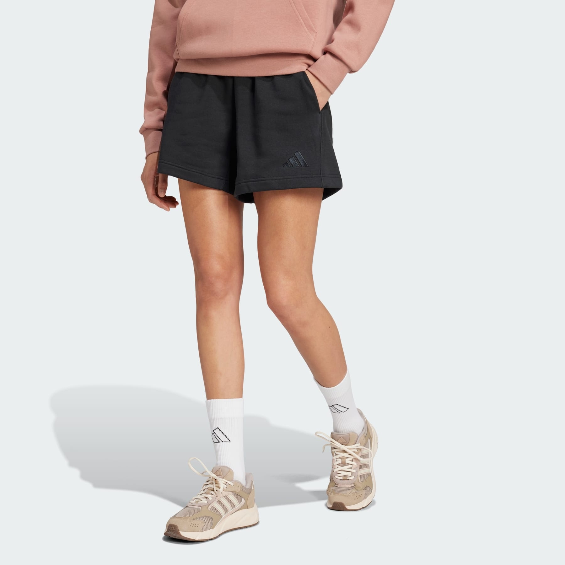 ALL SZN Fleece Loose Shorts - 2