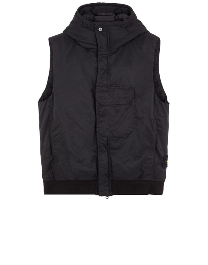 G1021 OPAQUE NYLON TWILL DOWN BLACK 1