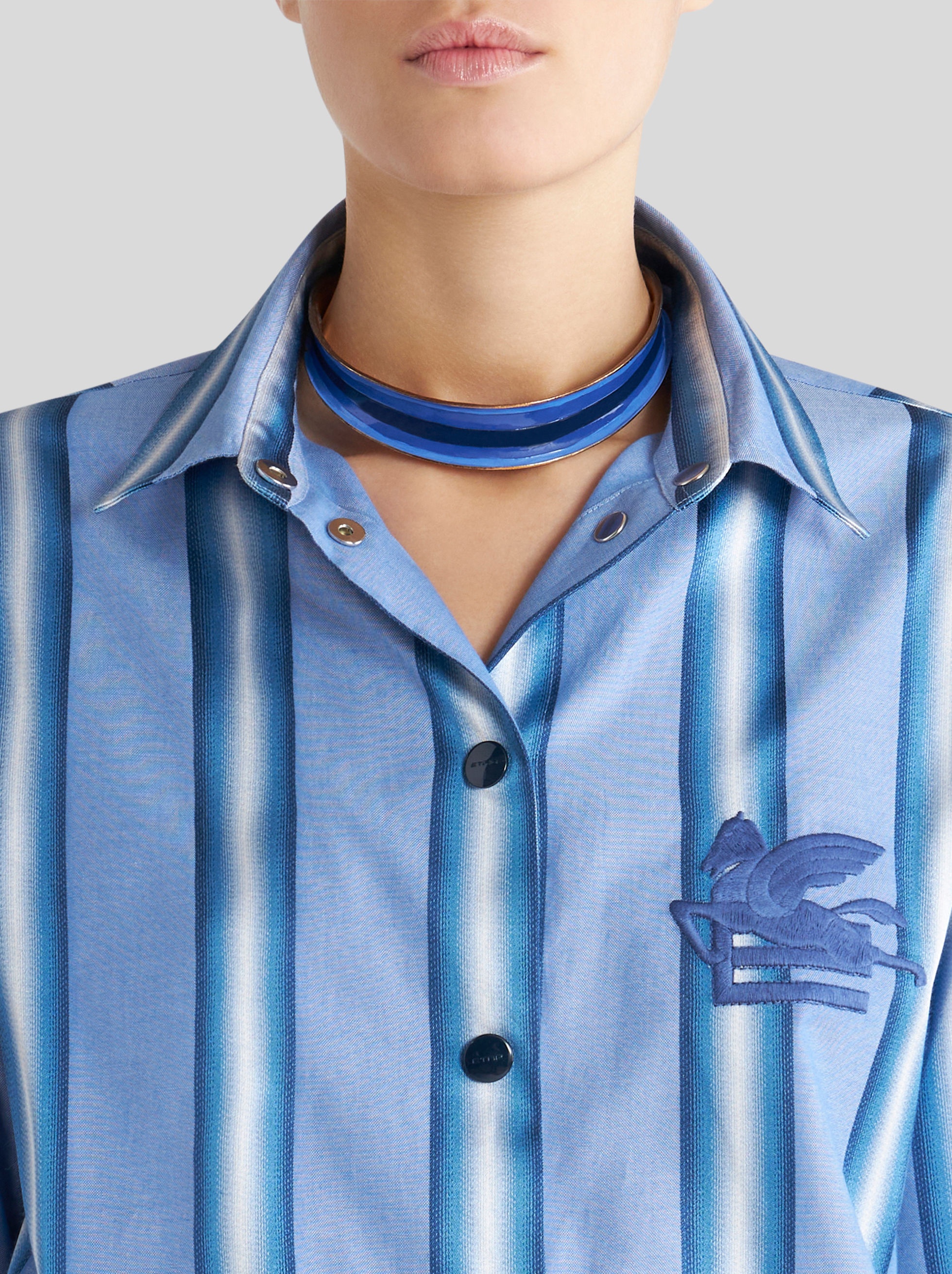 DEGRADÉ COLOUR CHOKER - 2